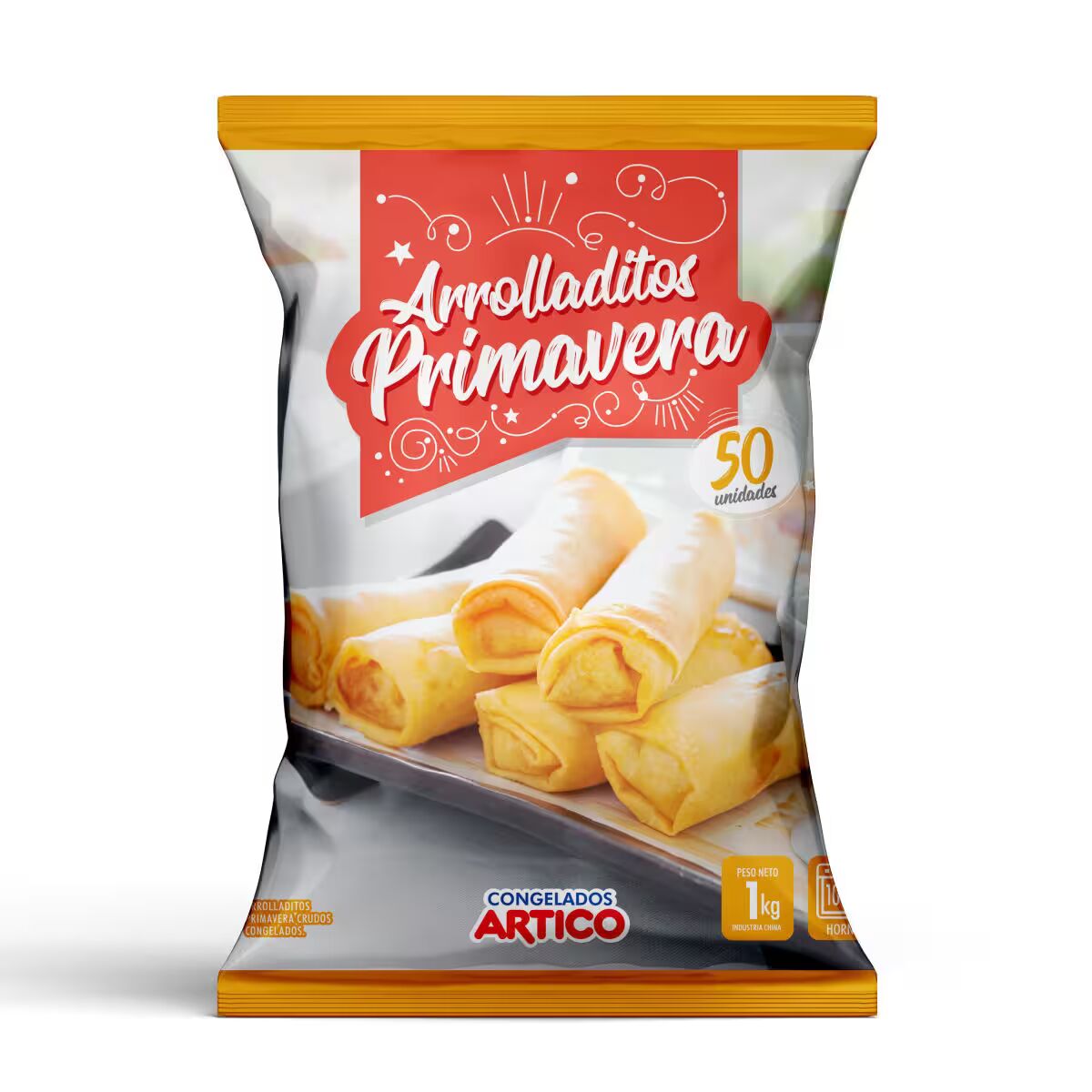 Arrolladito Primavera Ártico 50 unidades 1 kg
