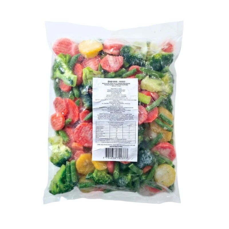 Ensalada Chaucha, Brócoli y Zanahoria 1 kg
