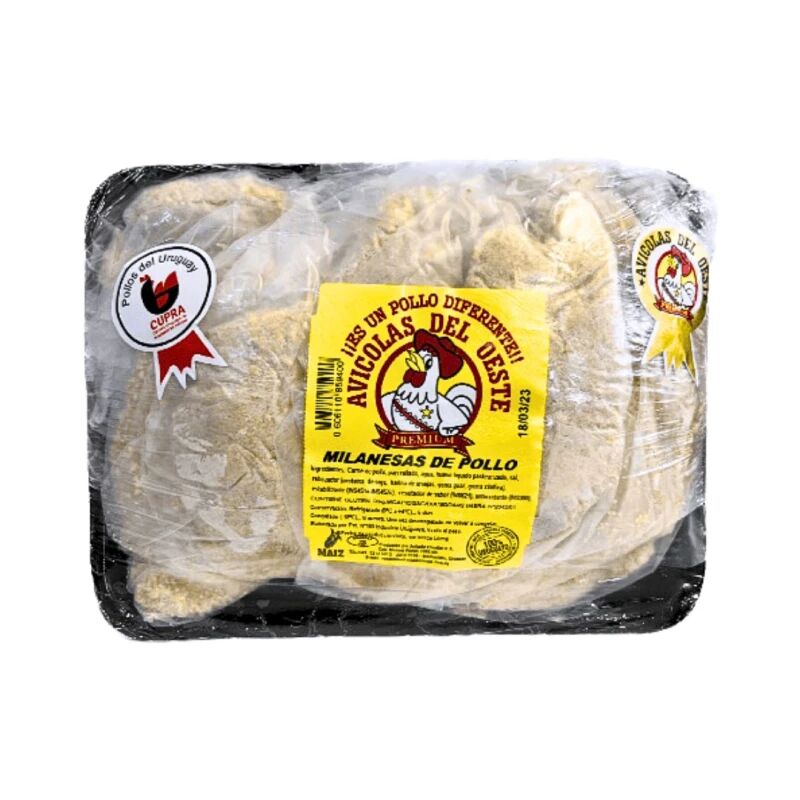 Milanesa de Pollo Avícola del Oeste 1 kg