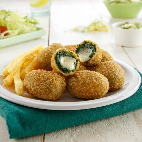 Mini Croquetas de Espinaca y Queso 1 kg