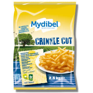 Papas onduladas Mydibel 2,5 kg
